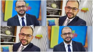 VIDEO: Luis Samayoa, presentador de noticias salvadoreño, sufre ataque de hipo en vivo