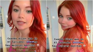 Tiktokera Nathaly Nicoll se viraliza por defender la belleza de las salvadoreñas