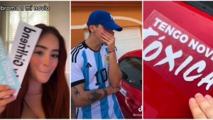 Nicolle Figueroa hace broma a su novio y le salió cara, tuvo que pagar las consecuencias