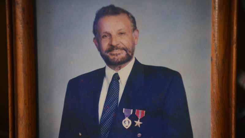 Roberto Machón veterano segunda guerra mundial