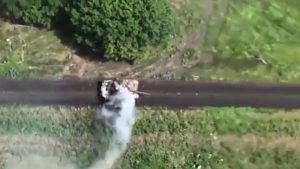 VIDEO: Ucrania hace explotar un tanque ruso con un misil Javelin