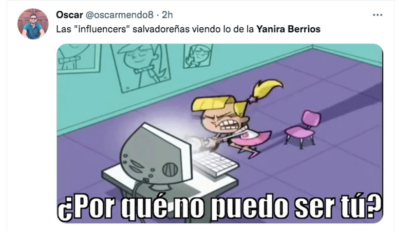 Bad Bunny Yanira Berrios, tik tok, El Salvador