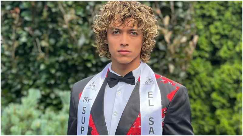 WIDEO: Mister Supranationale El Salvador 2022 pokazuje, jak wyglądał w wieku 18 lat