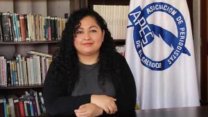 “Que la FGR haga un trabajo eficiente”: Eso pide la presidenta de APES al presentar aviso por delitos cibernéticos contra la gremial