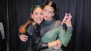 "Eres luz, amiga", Danna Paola protagoniza tremendo encuentro con Rosalía en México