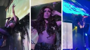 VIDEO. Imitador de Anahí sufre tremenda caída en pleno show en vivo