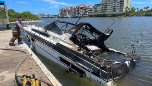 VIDEO: Una lancha explota en Florida causando cuatro heridos