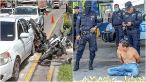 Así ocurrió la persecución de policías a presuntos pandilleros en Apopa
