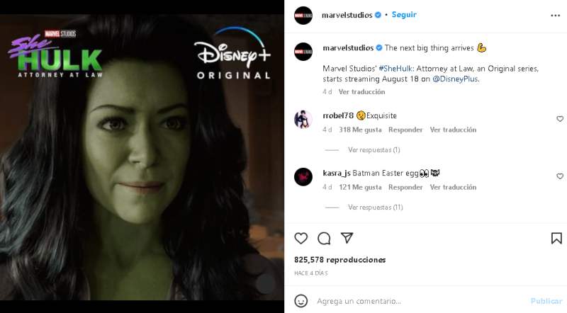 She-Hulk estrenará en Disney