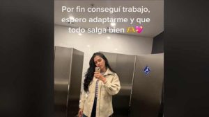 Insólito: Fue despedida en su primer día de trabajo por grabar TikToks