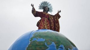VIDEO: Fieles católicos vivieron la Transfiguración del Divino Salvador