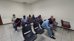 Trece presuntos sicarios ante la justicia en Zacatecoluca