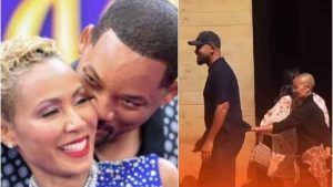 ¡Apareció! Captan a Will Smith junto a una Jada que busca contacto físico pero se topó con la indiferencia del actor