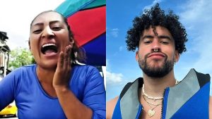 VIDEO: Yanira Berríos le expresa a Bad Bunny el deseo de ir a su concierto en El Salvador
