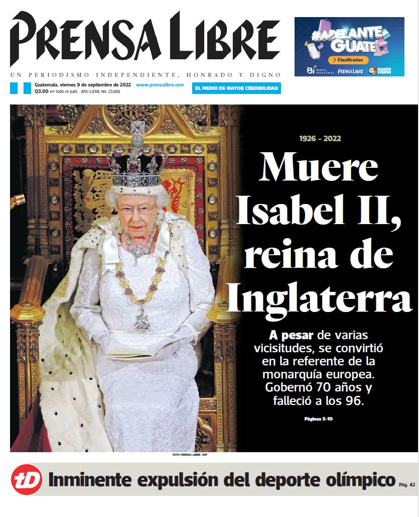 Estas Fueron Las Portadas Que Anunciaron Al Mundo La Muerte De Isabel