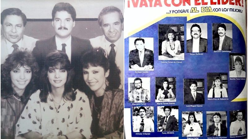 Salvador Castellanos y su paso por Canal 12 en 1985.