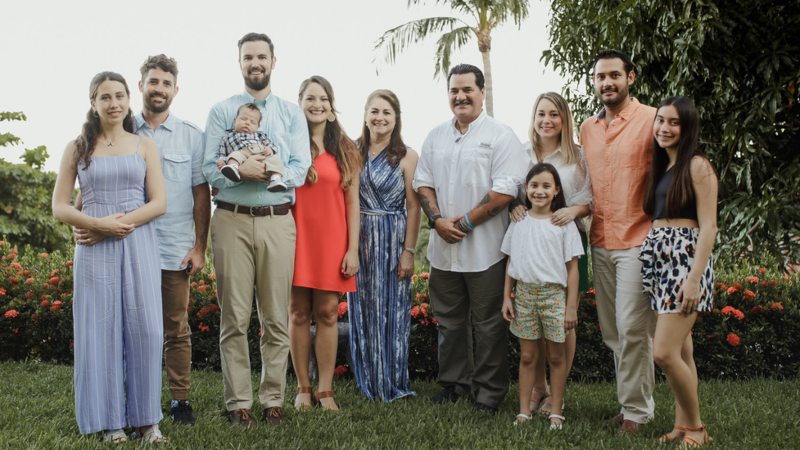 Familia de Salvador Castellanos