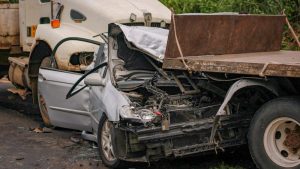Cuatro heridos, entre ellos dos menores, en accidente de la carretera de Oro
