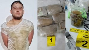 Policía captura a supuesto pandillero con drogas en Antiguo Cuscatlán