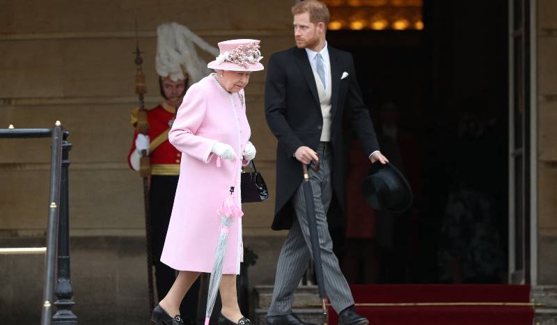 Pese a todos los conflictos que el Duque de Sussex ha protagonizado, él y su abuela eran muy cercanos. Foto: Archivo/AFP
