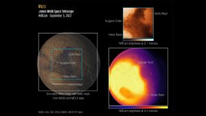 Marte: Telescopio James Webb presenta nuevas perspectivas del planeta rojo estudiado por la NASA