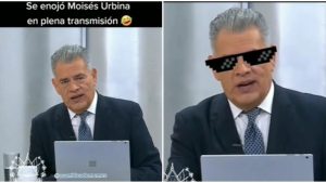 Moisés Urbina se enoja en vivo: "No voy a leer insultos", "léalos cuantas veces quiera, pero al aire... no van a salir"