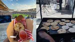 Las pupusas y el Galaxy, juntos en la noche salvadoreña