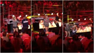 Alejandra Guzmán lanza pandero a fan que la tocó de forma indebida