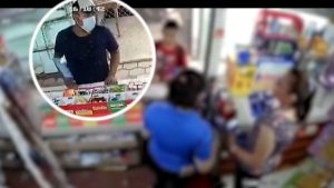 Dos pandilleros capturados por video en el que cobran la extorsión