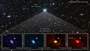 El telescopio James Webb toma su primera imagen directa de un exoplaneta