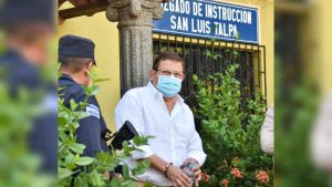 Josué Alvarado es capturado por orden del Juzgado de Instrucción de San Luis Talpa