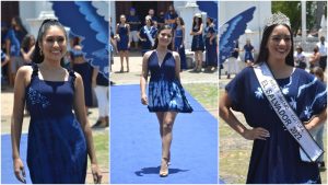 Reinas salvadoreñas se roban el show en pasarela de moda en Suchitoto