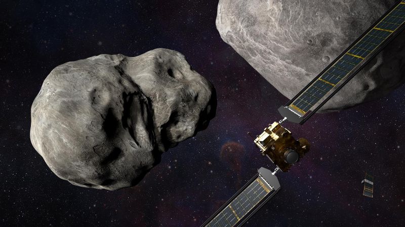El espectacular impacto de un satélite contra un asteroide