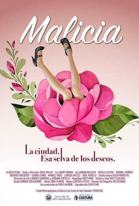 Afiche del cortometraje "Malicia" a estrenarse en el país el 26 de octubre.  Foto: cortesía / Jorge Ávalos