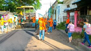 Tráfico complicado por un mes en Santa Ana por trabajos de Fovial