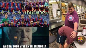 Lluvia de memes: El Barcelona dice adiós a la Champions League