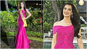 Salvadoreña impresiona con su irradiante belleza en Miss Grand International