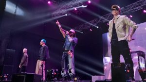 CNCO deleitó con su "Reguetón lento" a los salvadoreños