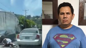 VIDEO: Capturan a hombre que golpeó y luego embistió con su vehículo a conductor en San Marcos