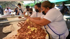 La pupusa más grande: Olocuilta supera su propio récord Guinness