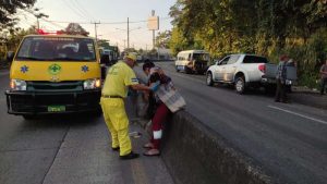 “Pick up pegó en la parte de atrás”: seis pasajeros heridos en la Troncal del Norte
