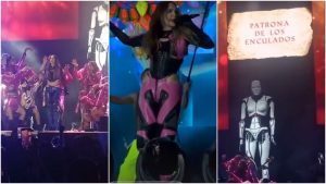 Llaman a Belinda "reina de los amarres", tras usar su rezo viral en pleno concierto