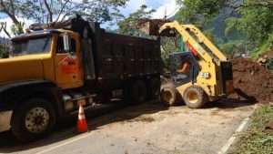 Saturación de suelo por lluvias causa derrumbes y caída de árboles