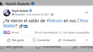 ¿Cuánto valdría ahora el bono de la Chivo Wallet si no lo hubiera gastado?