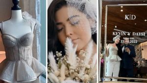 Presentadora Daysi Navarro se luce en su boda civil