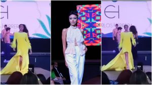 Ex reina salvadoreña se abre camino en el mundo del modelaje