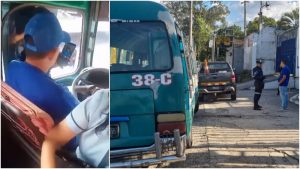 Multan a motorista de la Ruta 38-C por manejar mientras veía tiktoks en Apopa