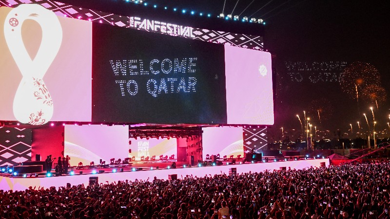 FOTOS | Arrancó el Mundial de Qatar con el Fan Festival - Noticias de El  Salvador