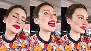 Andrea Mariona sorprende al cantar al ritmo de ranchera