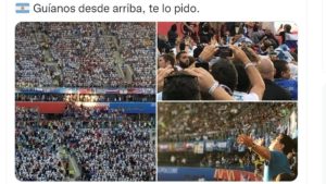 Argentina le pide a Maradona que los guie desde el cielo al triunfo ante México